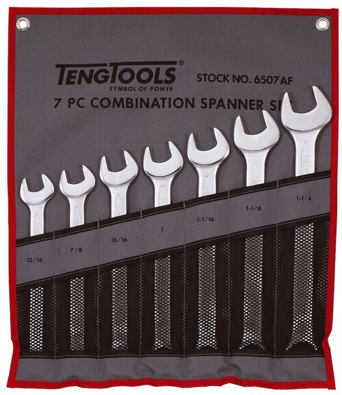 Teng combination spanner set hotsell